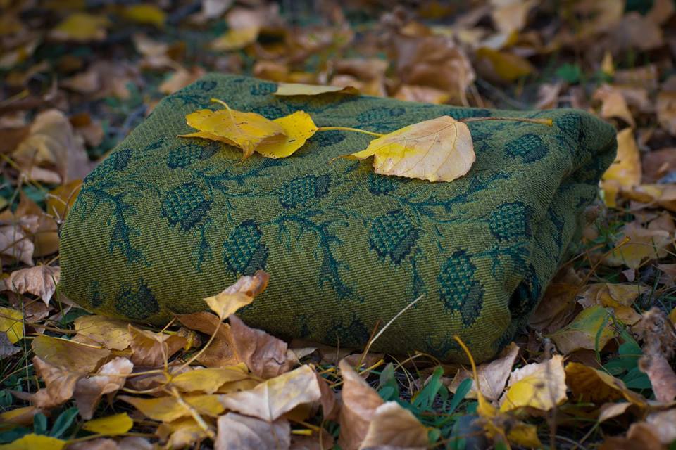 Tragetuch Mokosh-wrap Thistle Forest (merino, Kaschmir) Image