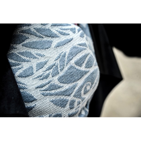 Solnce Genesis Silver Spoon Wrap (linen, merino, cashmere, mulberry silk) Image