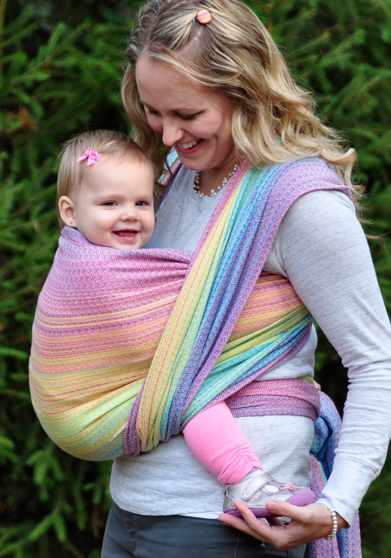 rainbow baby sling